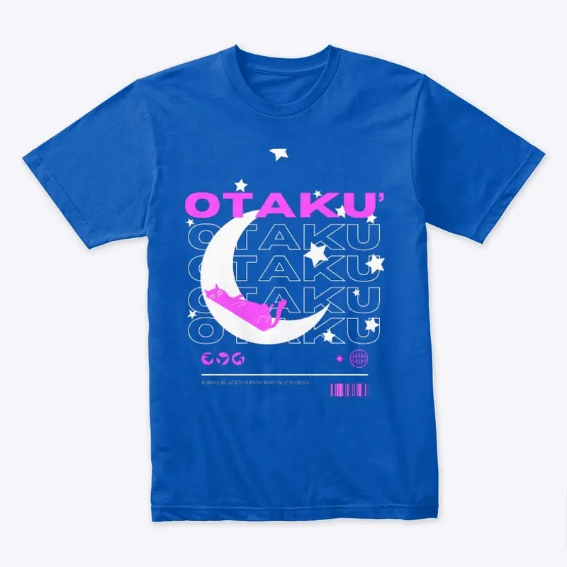 Cat Sama sleep moon T-shirt Unisex 