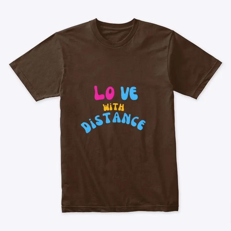 Lover distance t-shirt Unisex