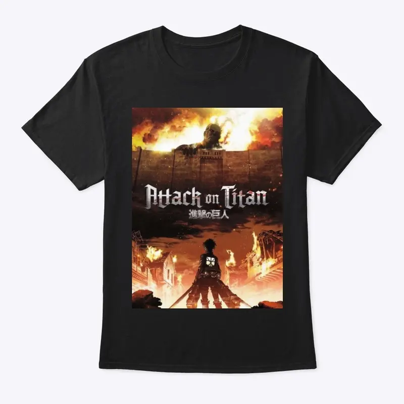 T shirt attack on titans 