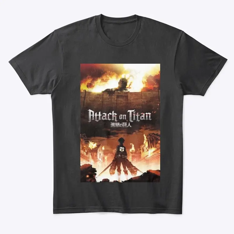 T shirt attack on titans 