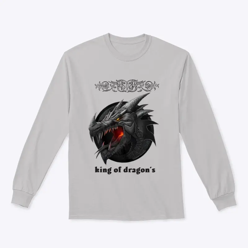 The dragon king long sleeve tees Unisex 