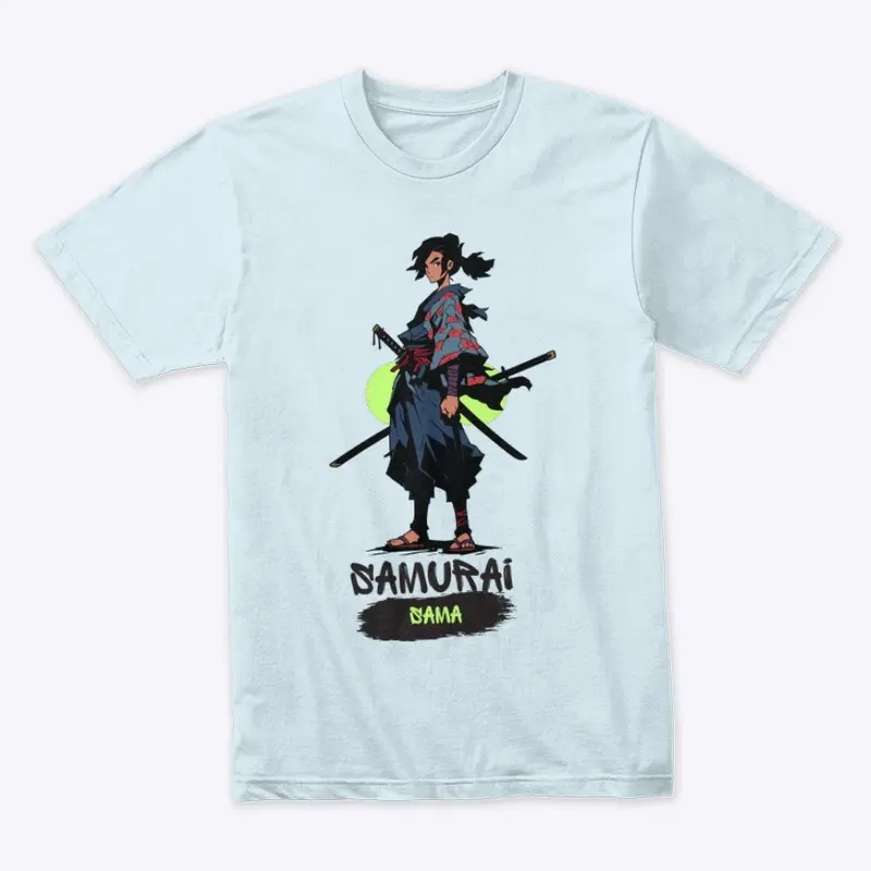 Samurai Sama sword  t-shirt For Mens